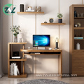 Adjustable Bookcase Study Table MDF Ergonomic Study Desk